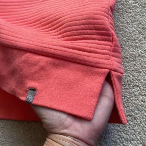 Coral Turtleneck Top Size Small - Picture 5 of 5